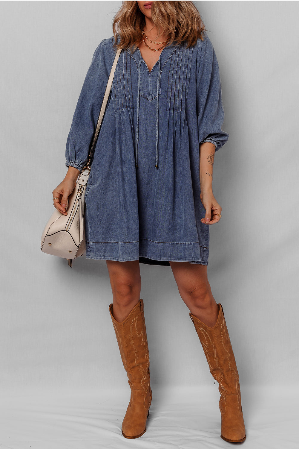 Serephine Denim Dress