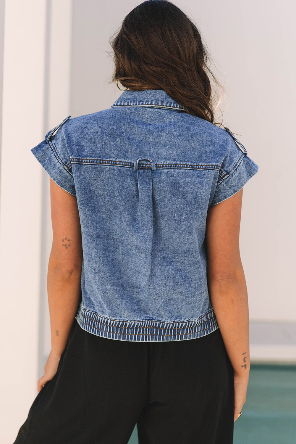 Ashleigh Denim Vest