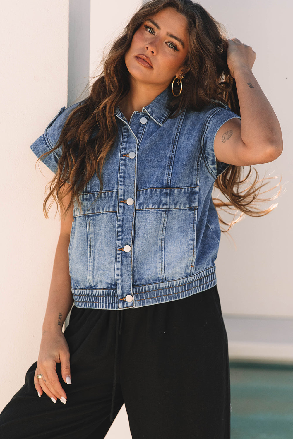 Ashleigh Denim Vest
