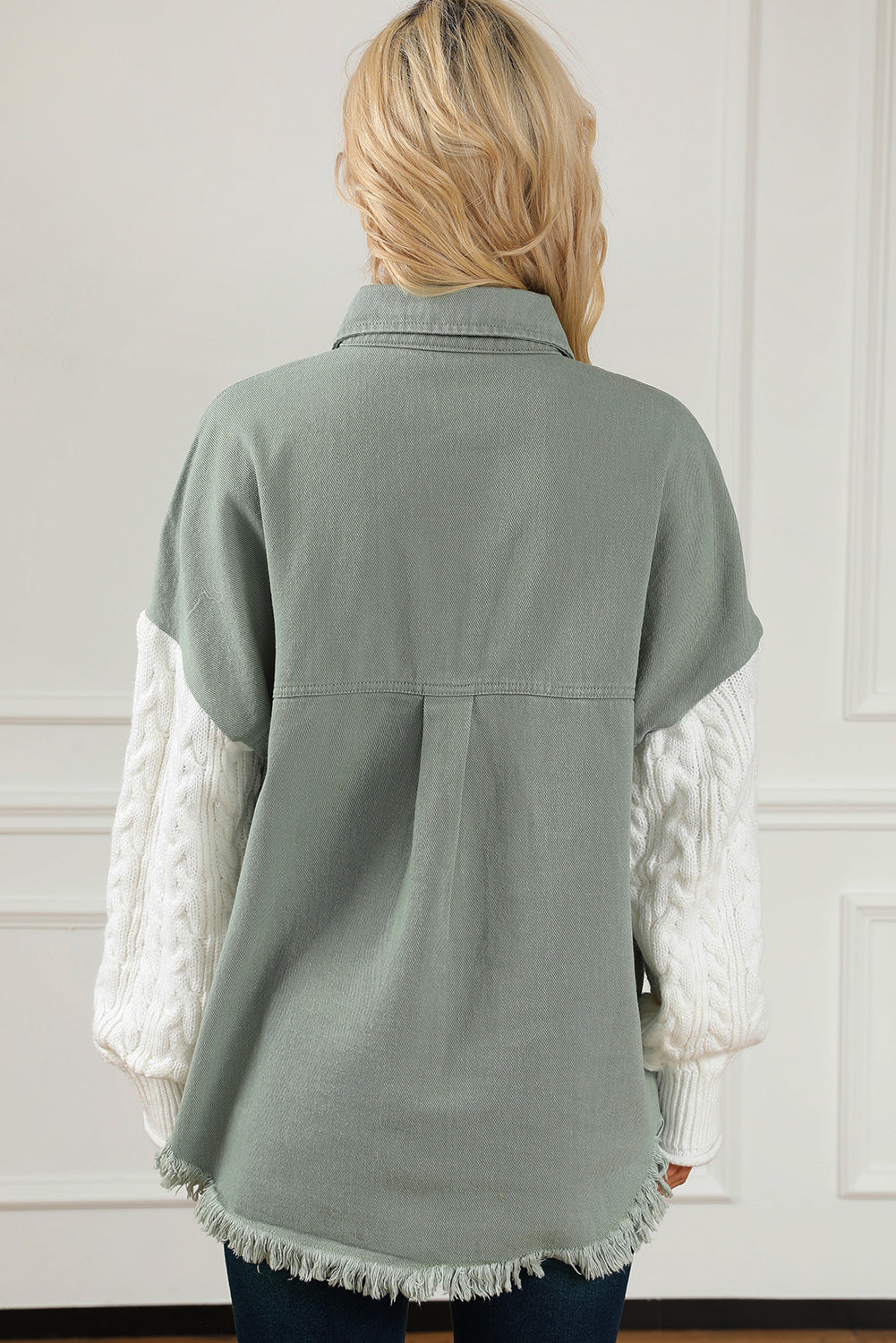 Thea Army Oversized Shacket