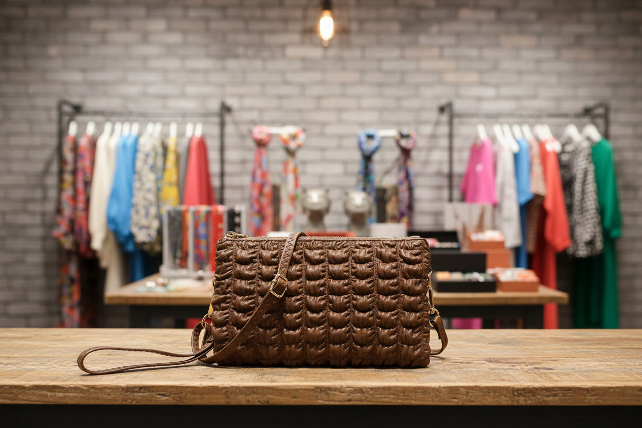 Riley Bubble Wristlet