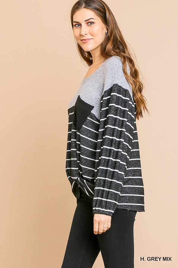 Elaine Striped Tee