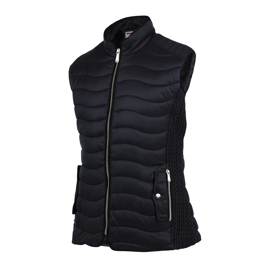 Leah Fur Lined Puffer Vest