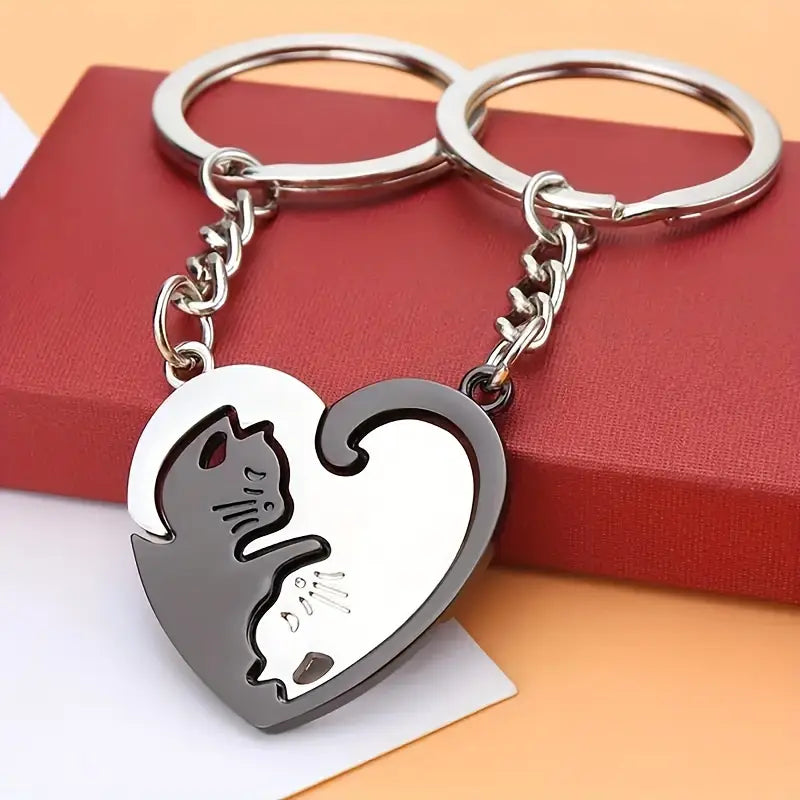 Lovely Kitty BFF Keychains