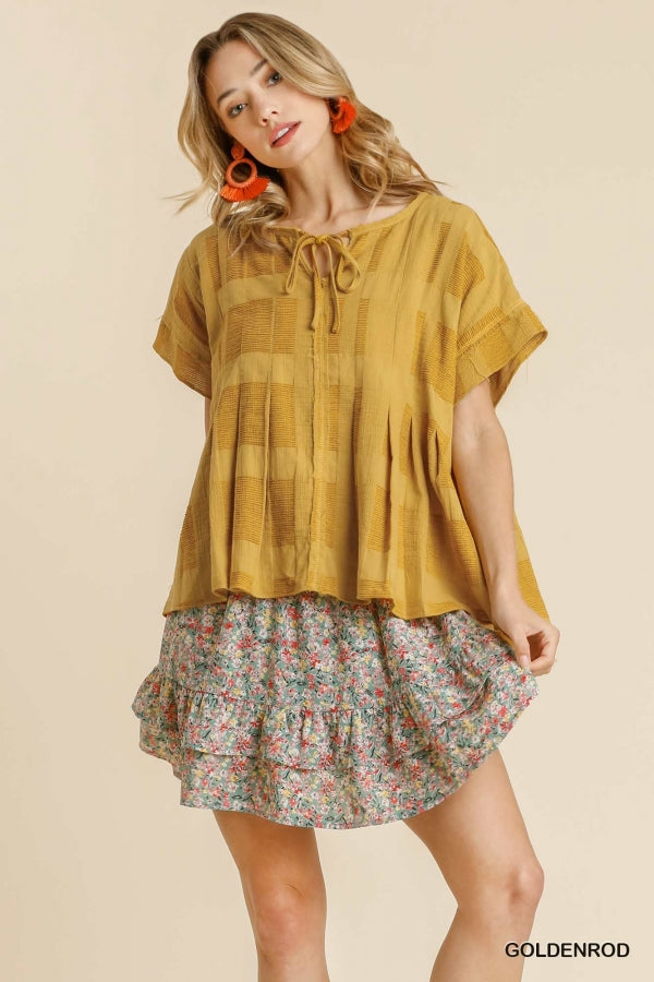 Stevie Textured Top