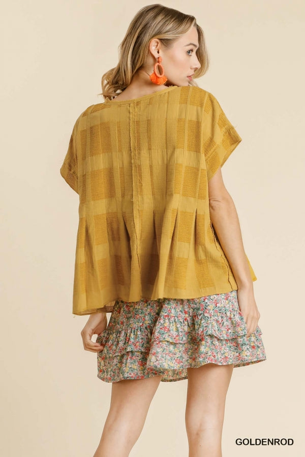 Stevie Textured Top