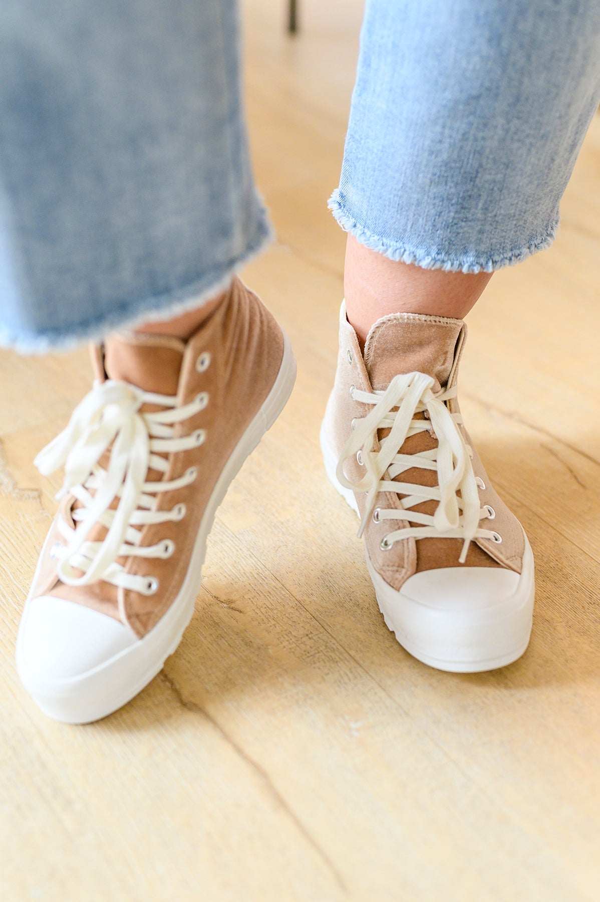 Run Me Down Velvet Sneakers