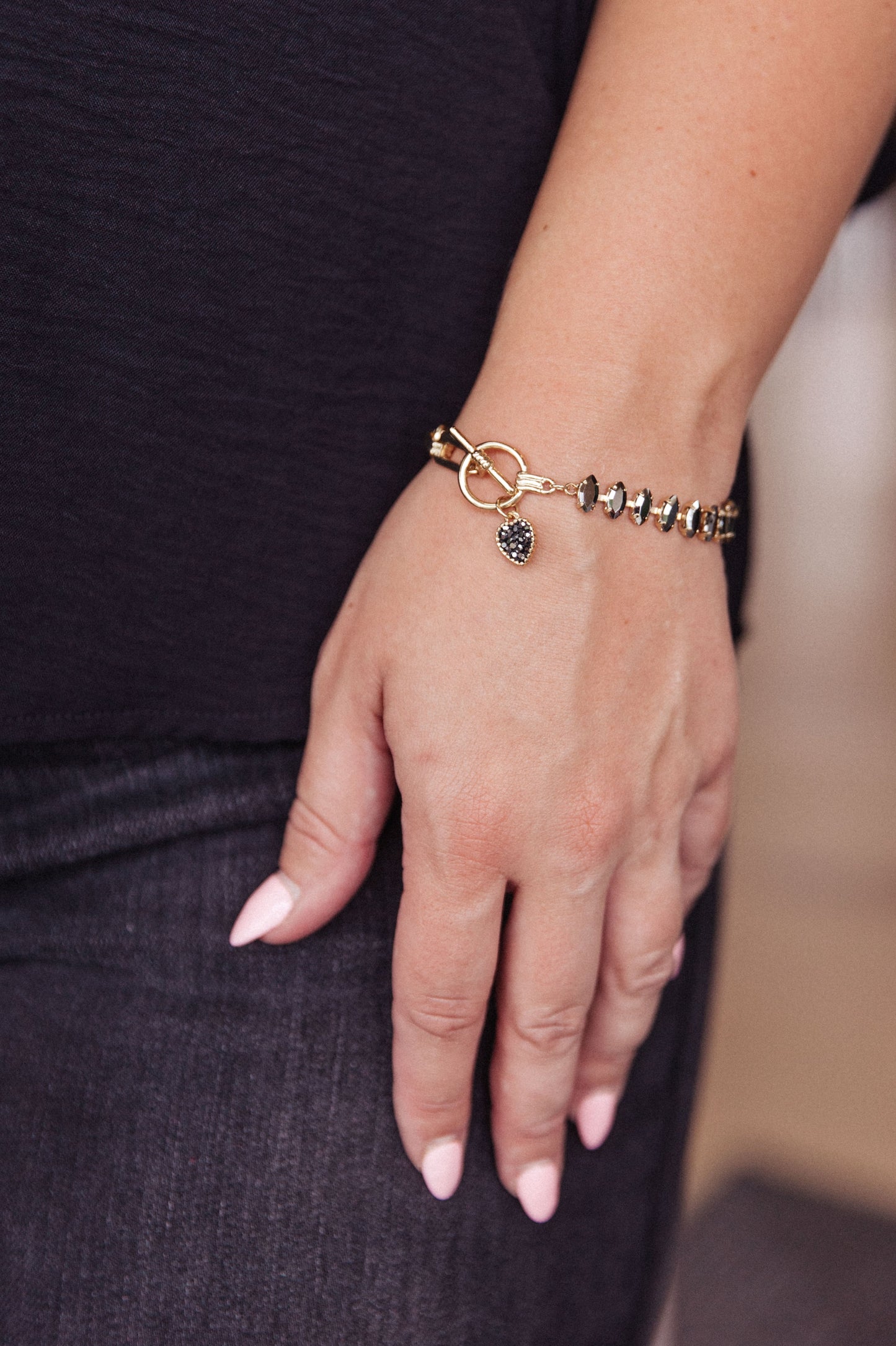 Sofia Toggle Bracelet - Gold