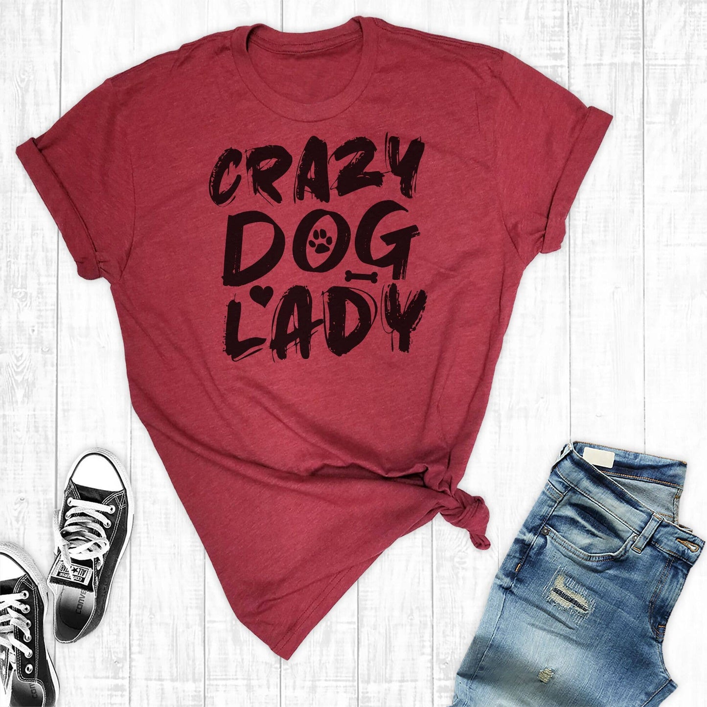 Crazy Dog Lady T-Shirt