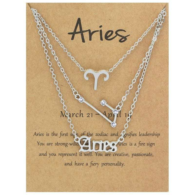 Silver Zodiac Necklace