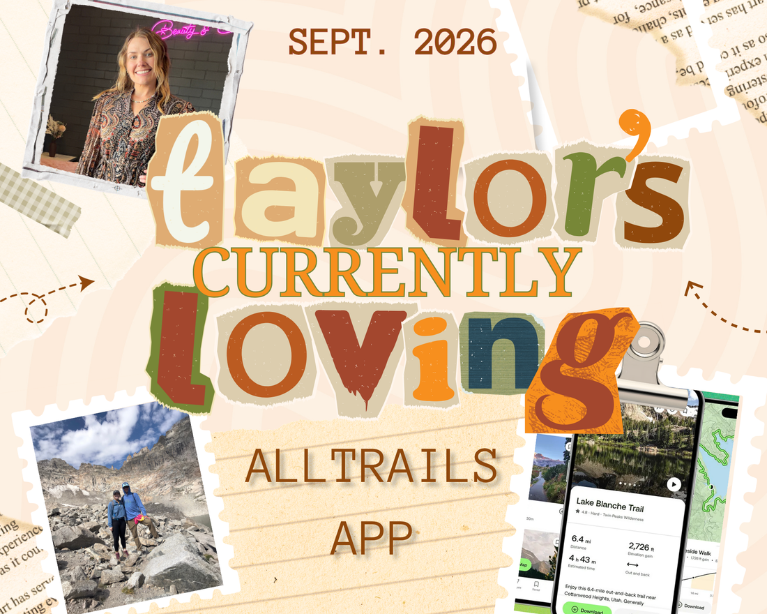 Taylor's Current Favorite: AllTrails App