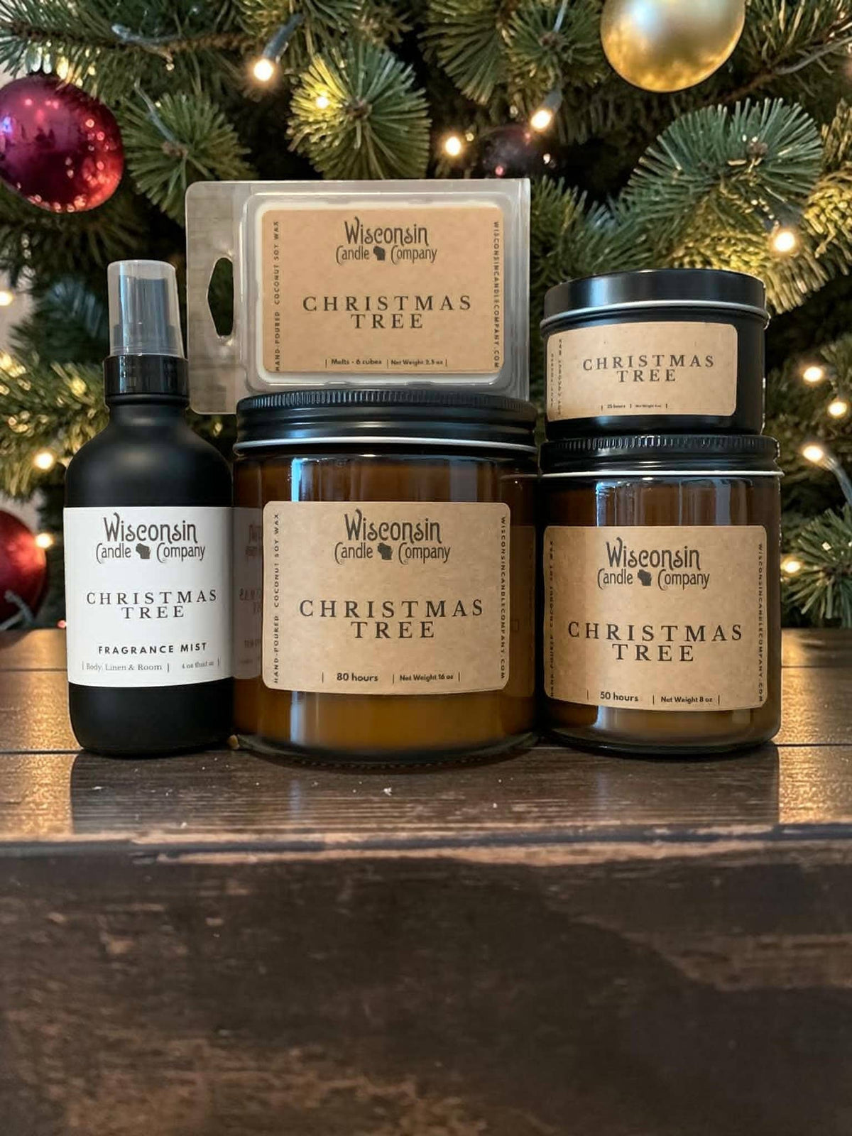 Christmas Tree Candle - 16 oz Jar