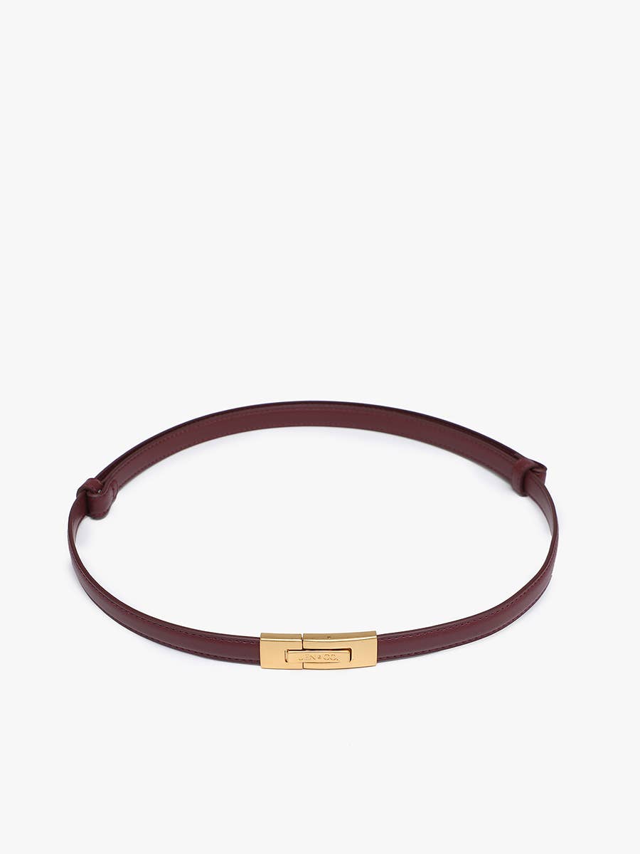 Adjustable Waist Belt - Black
