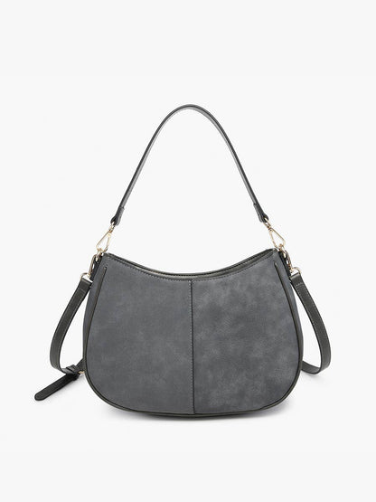Zoe Crossbody Bag - Grey