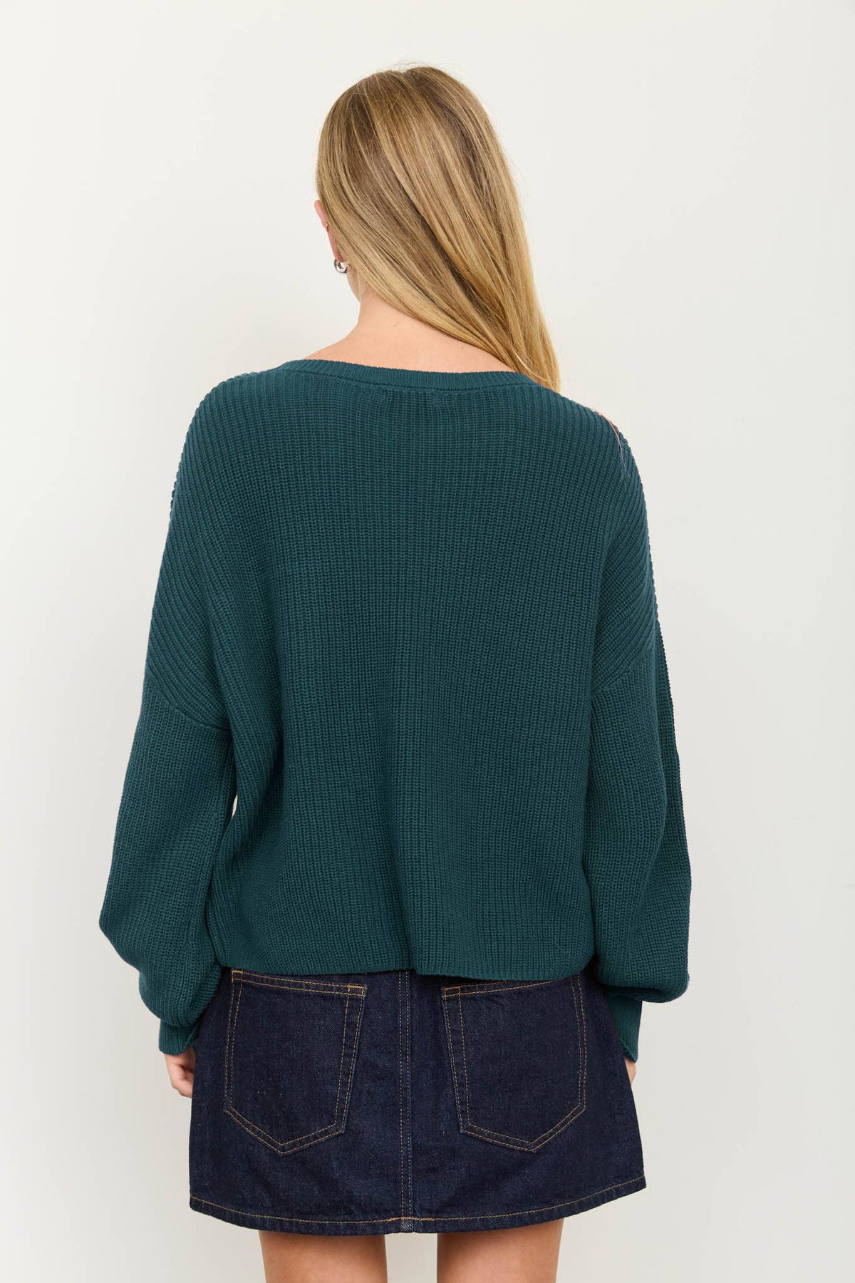 Xena Knit Pocket Sweater