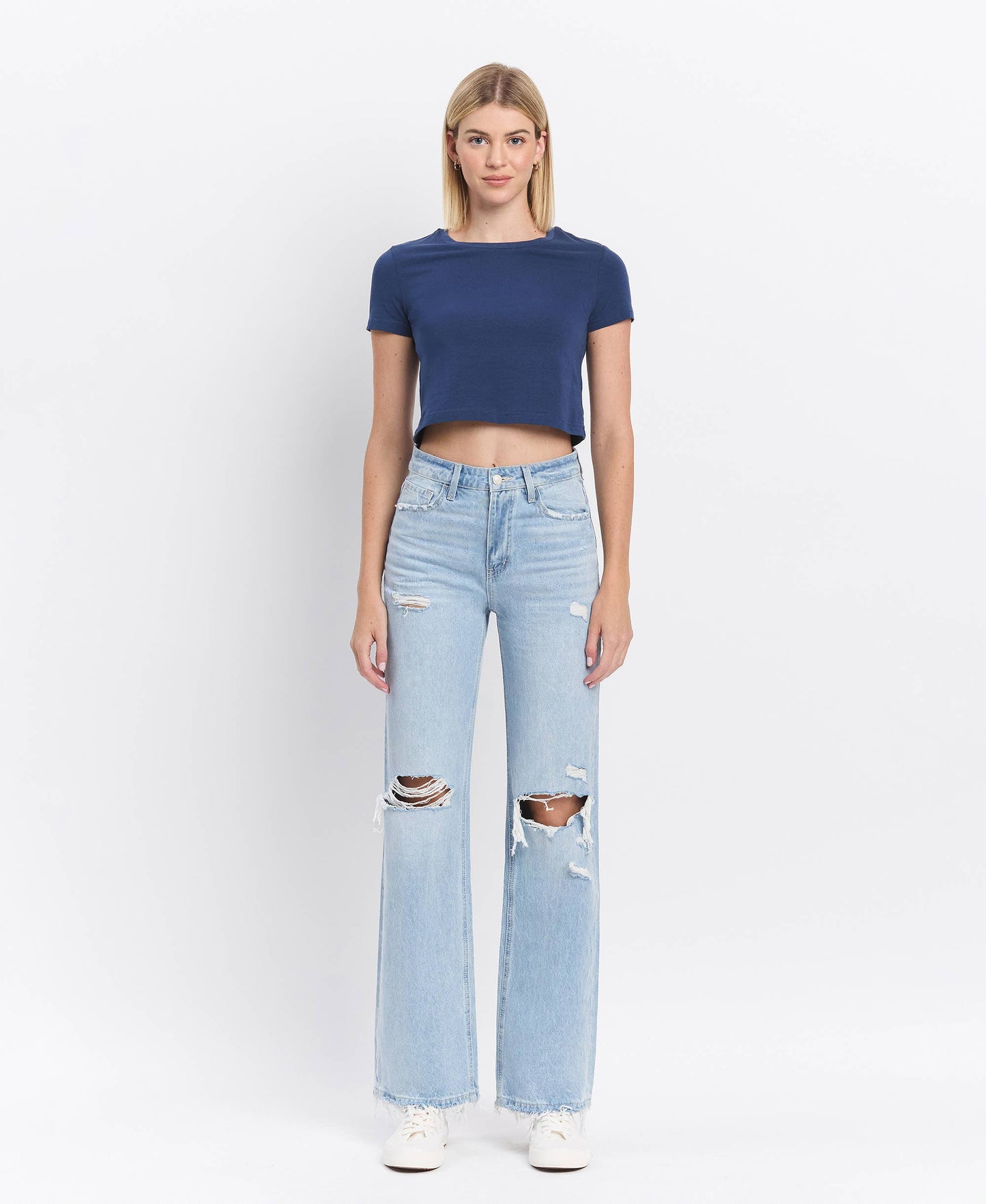 Haley Vintage Distressed Jeans