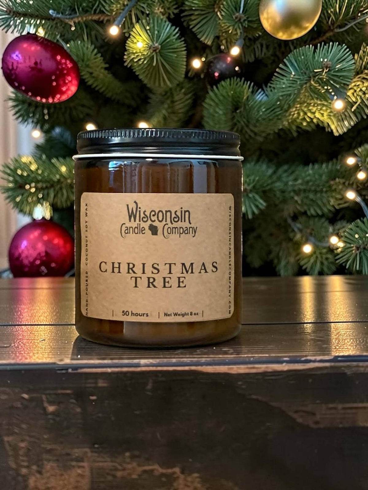 Christmas Tree Candle - 16 oz Jar
