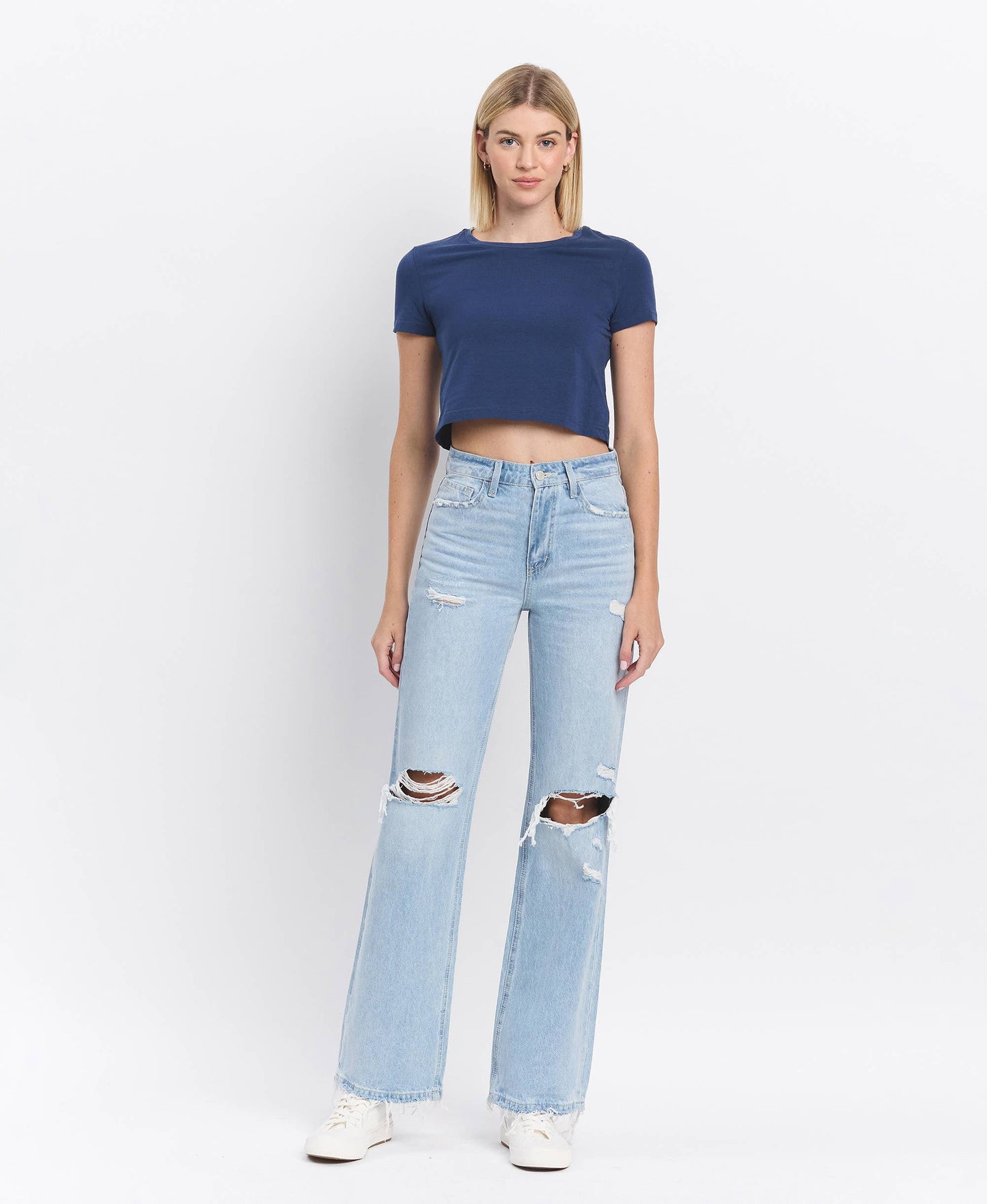 Haley Vintage Distressed Jeans