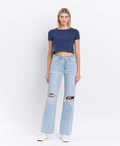 Haley Vintage Distressed Jeans
