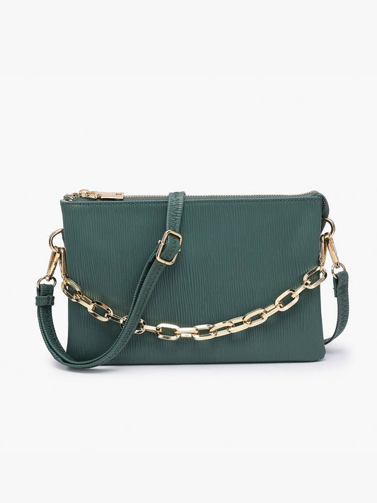 Izzy Textured Crossbody - Green