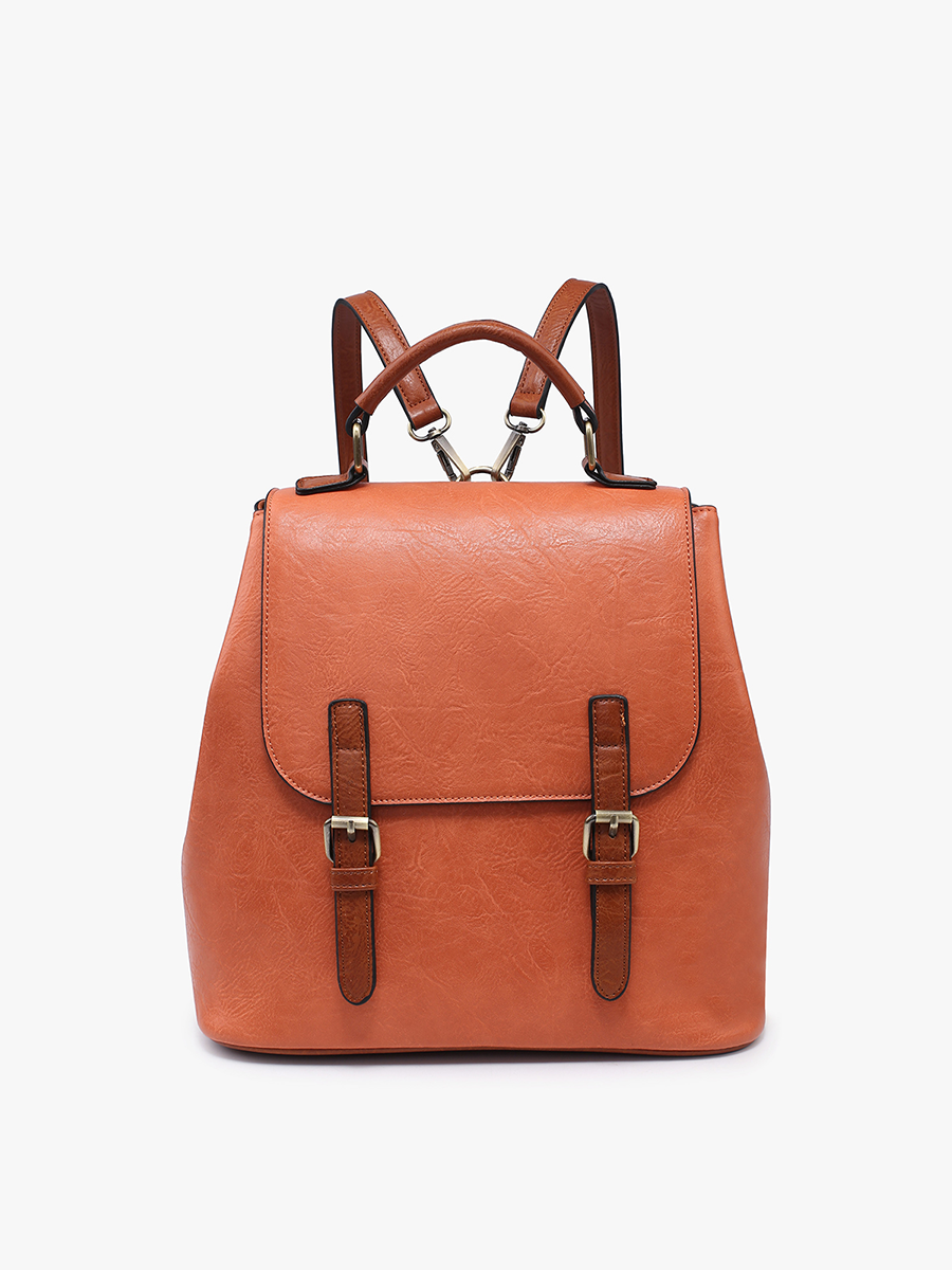 Brooks Leather Convertible Backpack - Ginger