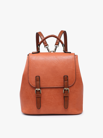 Brooks Leather Convertible Backpack - Ginger