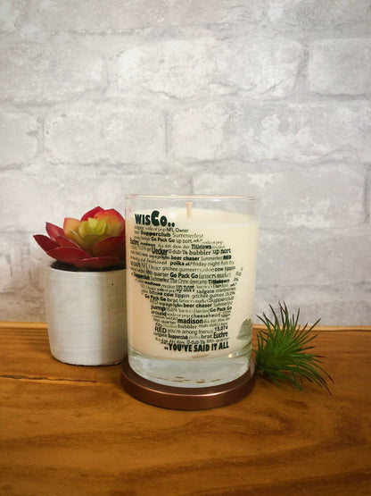Wisconsin Lingo Candle