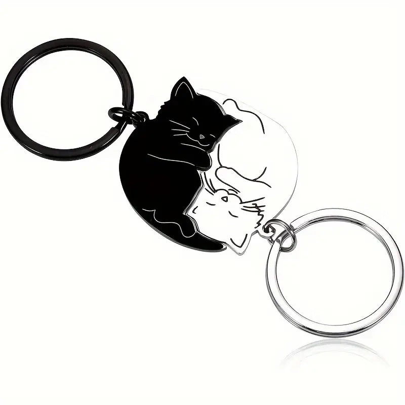 Kitten Snuggle BFF Keychains