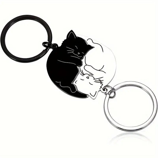 Kitten Snuggle BFF Keychains