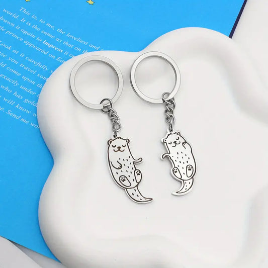 Loveable Otter BFF Keychains