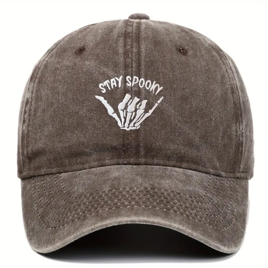 Stay Spooky Embroidered Hat