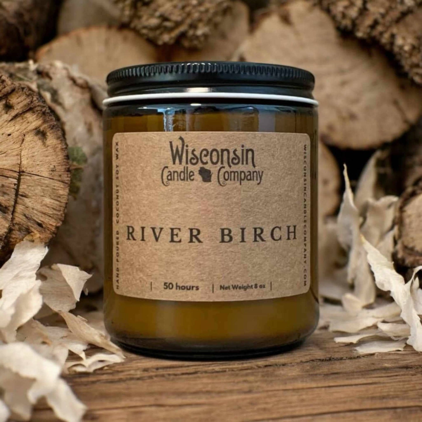 River Birch Candle: 16 oz Jar