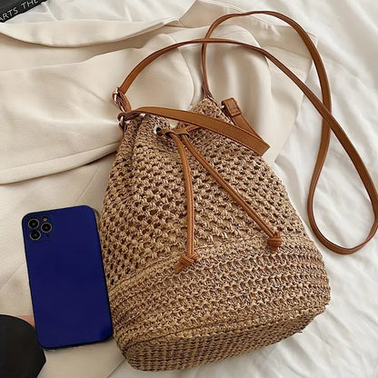 Braided Bucket Bag