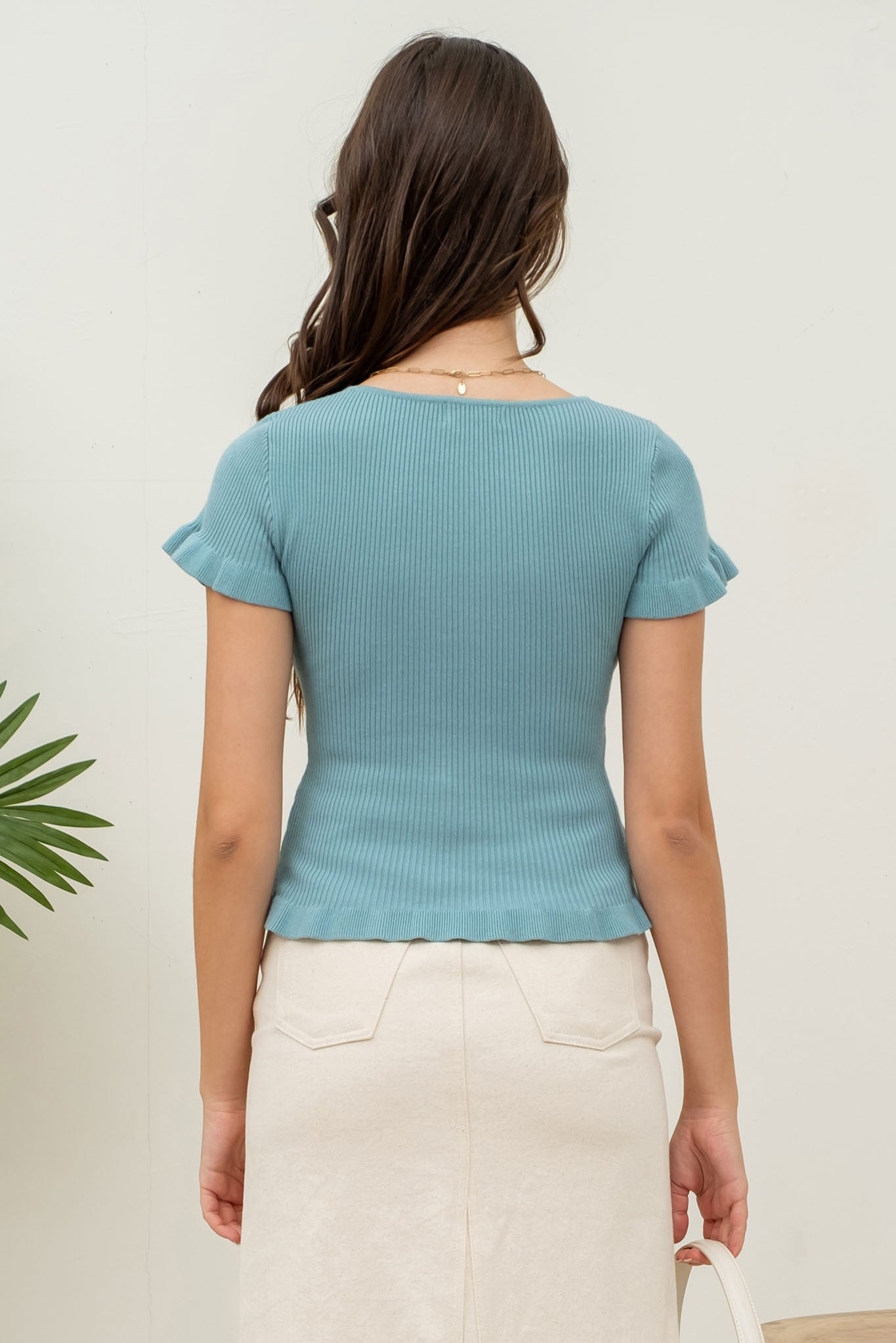 Delaney Sweater Knit Top