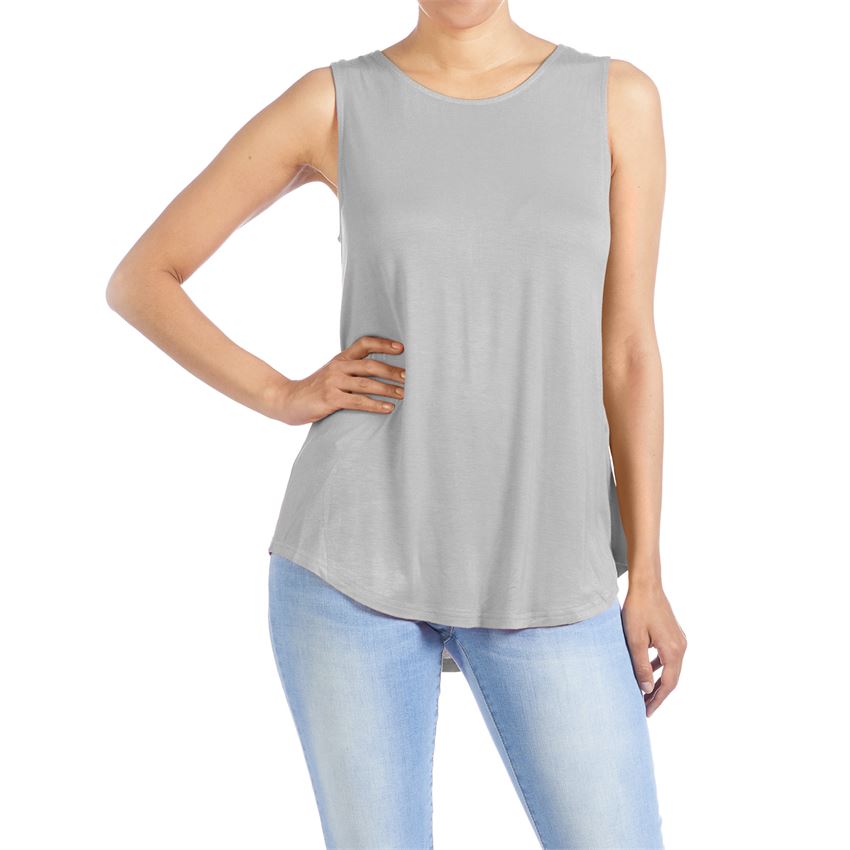 Erin Pleat Back Tank Top