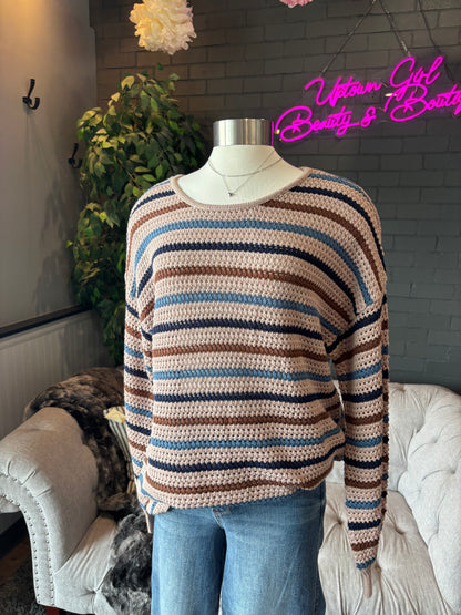 Claudia Striped Sweater