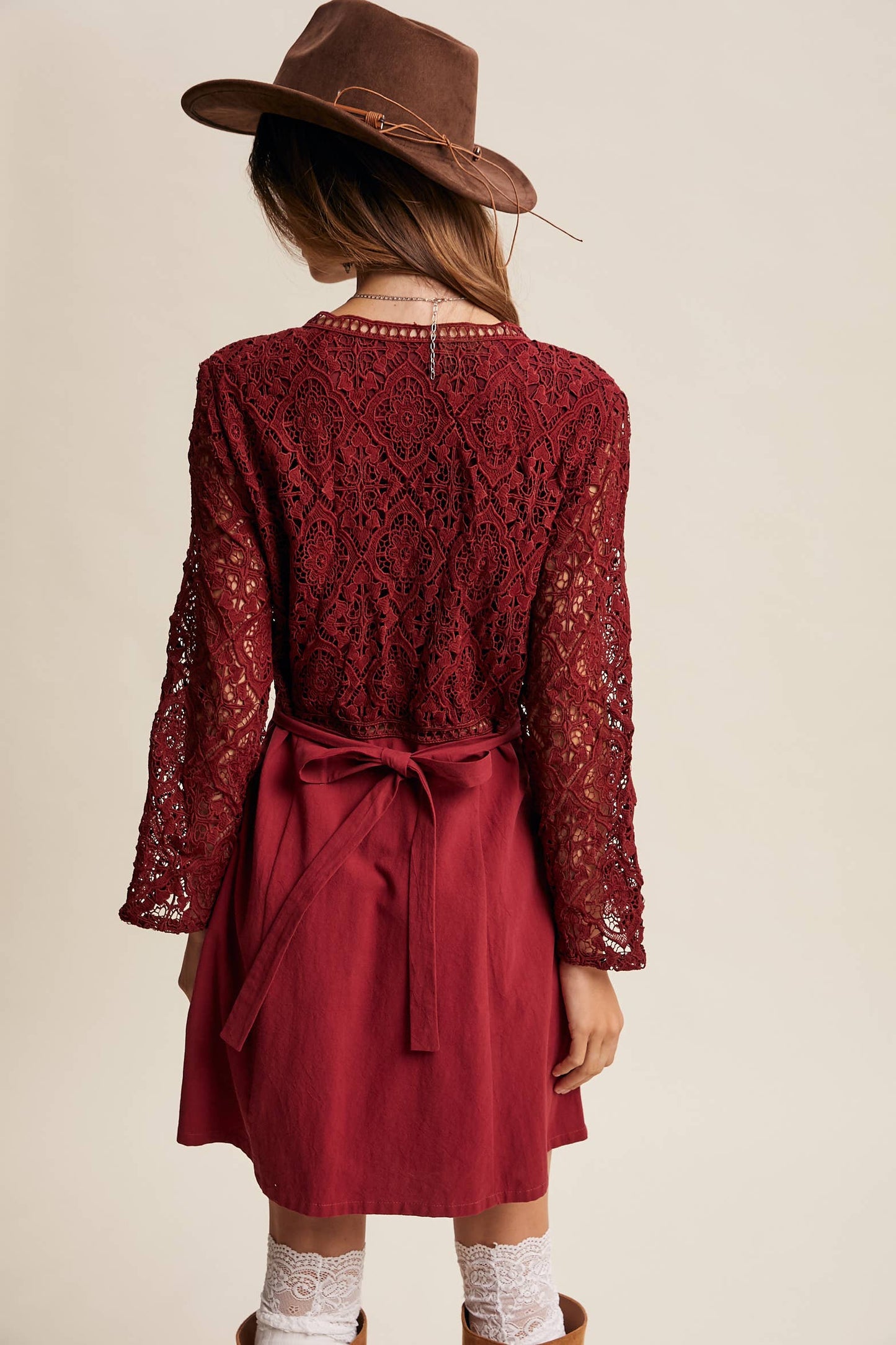 Monica Crochet Dress