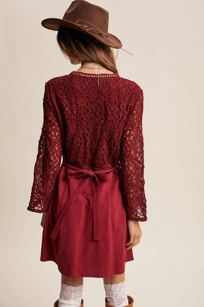 Monica Crochet Dress