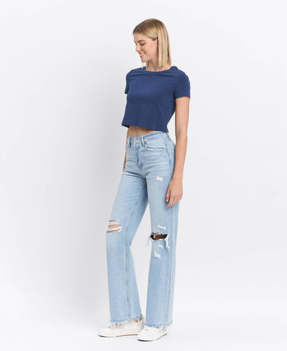 Haley Vintage Distressed Jeans