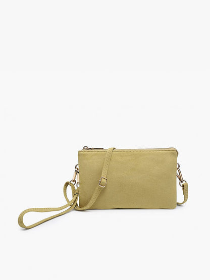 Riley Crossbody/Wristlet - Pear