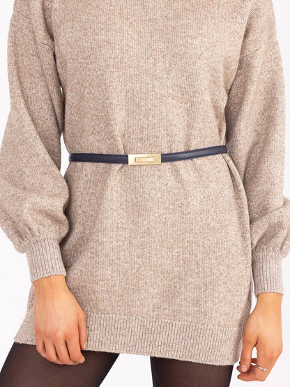 Adjustable Waist Belt - Brown
