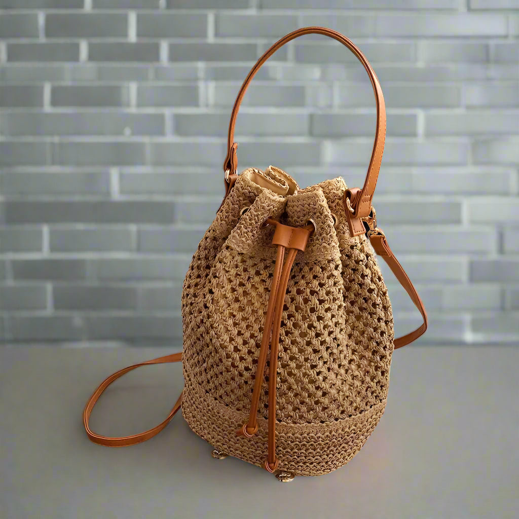 Braided Bucket Bag