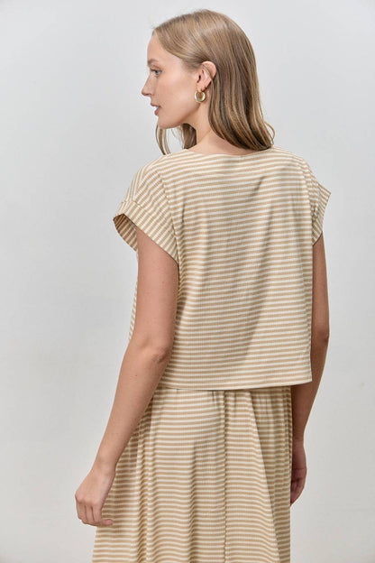 Marie Striped Top