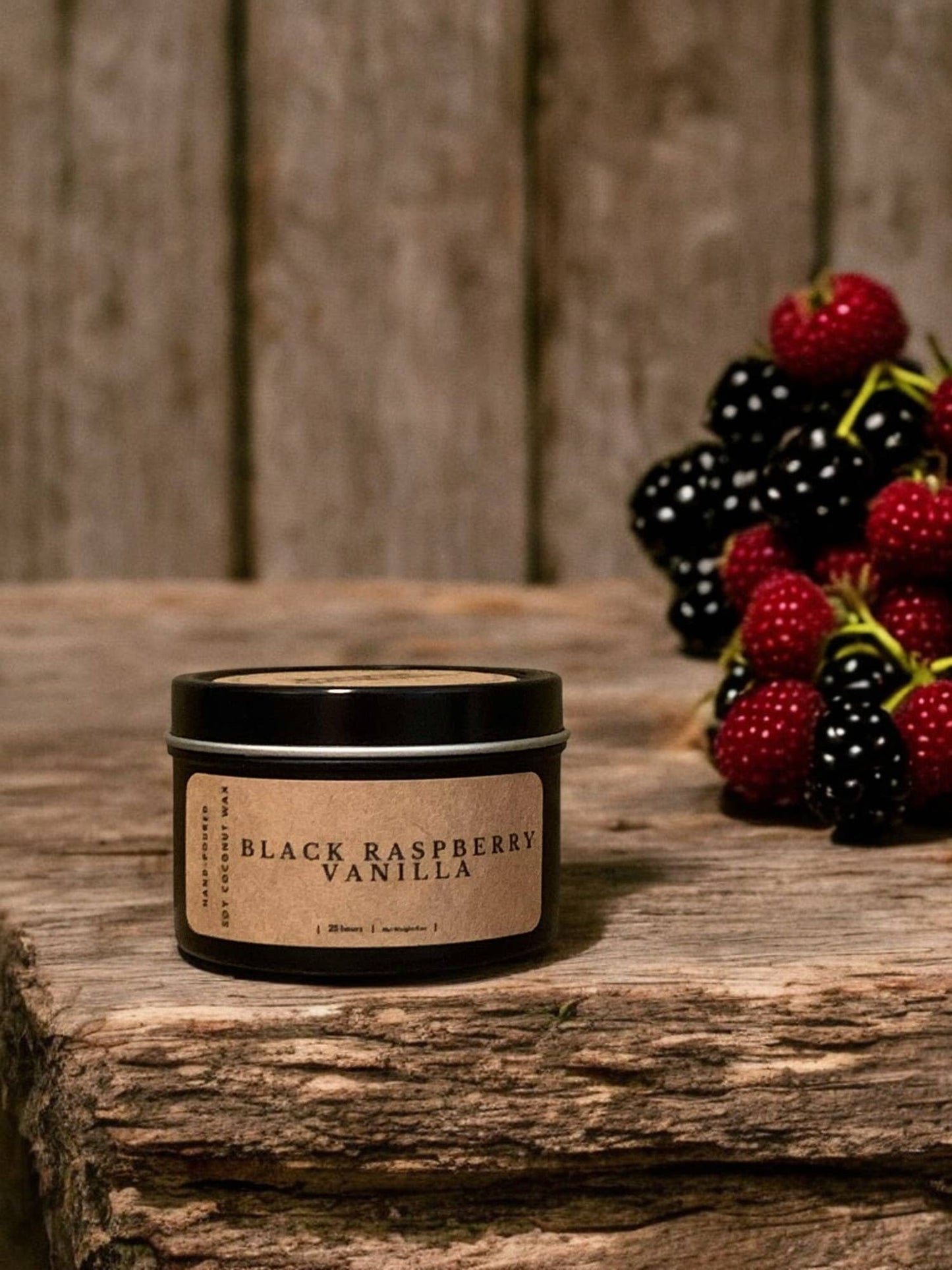 Black Raspberry Vanilla: 8 oz Jar