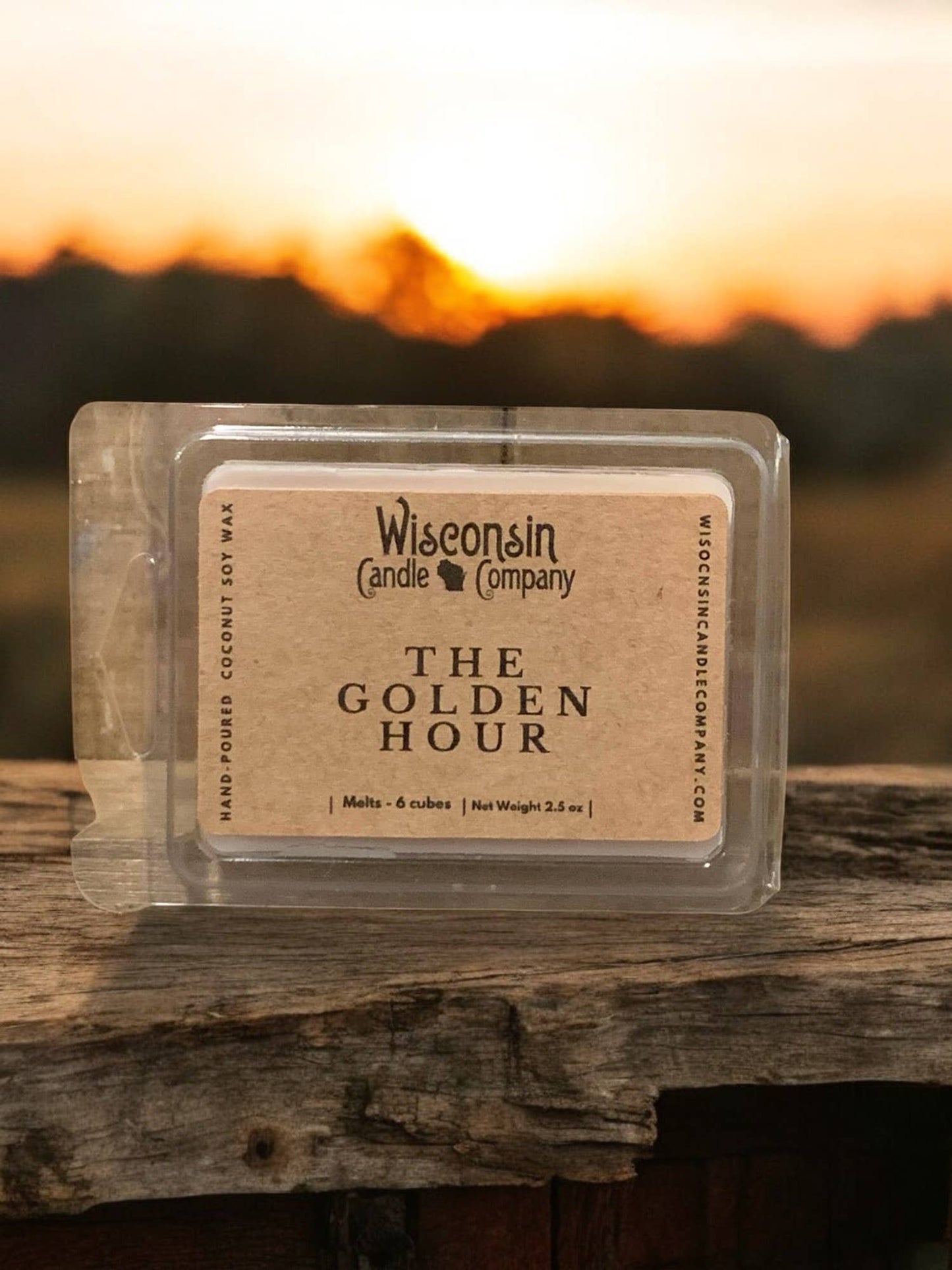 The Golden Hour Candle: 16 oz Jar