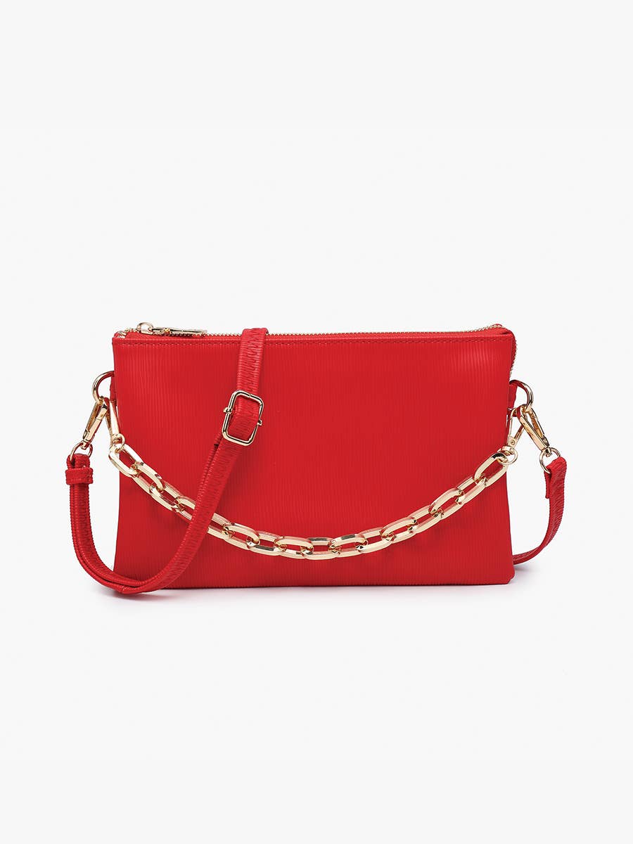 Izzy Textured Crossbody - Green