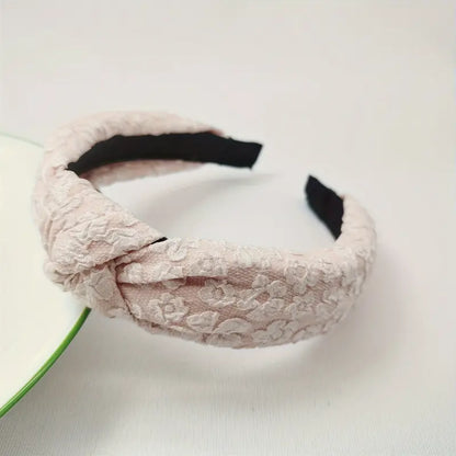Floral Embroidered Headband