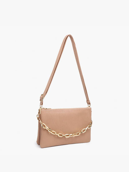 Izzy Textured Crossbody - Green