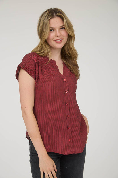 Valerie Button Down Shirt