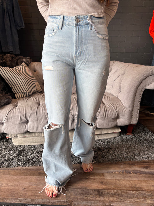 Haley Vintage Distressed Jeans
